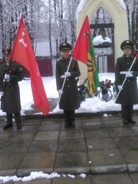 Траурный митинг на воинском захоронении «Васильевское» с.Молодой Туд